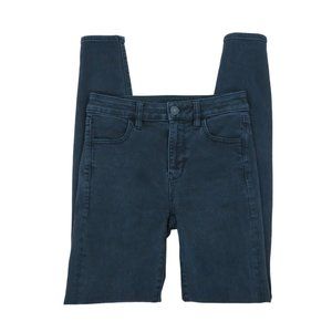 AMERICAN EAGLE Women's Black Next Level Stretch Hi Rise Jegging Skinny Jeans 4L